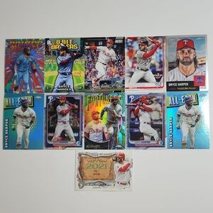 Bryce Harper 11 Card Baseball Lot